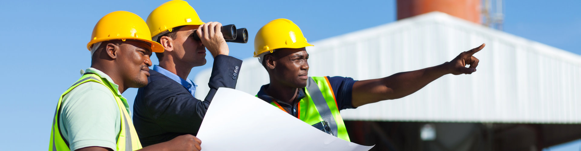 project managers on site